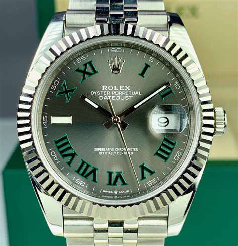 rolex datejust wimbledon stainless steel|rolex datejust wimbledon 2022 41mm.